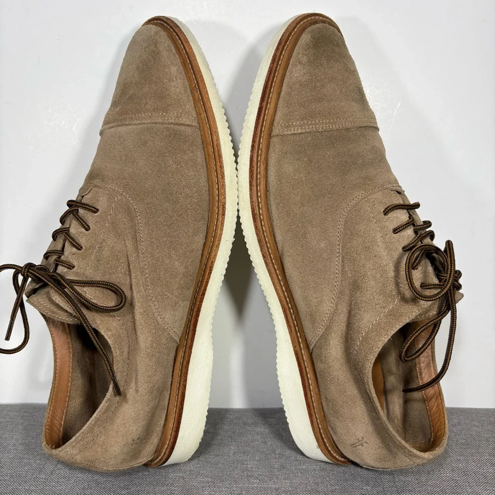 Frye Suede Cap-Toe Lace Up Sneaker Shoe- men’s 13